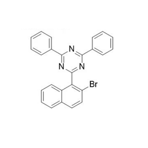 2-(2-bromonaphthalen-1-yl)-4,6-diphenyl-1,3,5-triazine