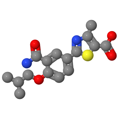 非布索坦相关物质,2-[3-(AMinocarbonyl)-4-(2-Methylpropoxy)phenyl]-4-Methyl-5-thiazolecarboxylic Acid