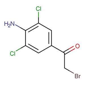 4-氨基-3,5-二氯-α-溴代苯乙酮；37148-47-3；4-Amino-3,5-dichloro-alpha-bromoacetophenone