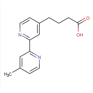 4-甲基-2,2'-联吡啶-4'-丁酸；114527-28-5；4-Methyl-4'-(3-carboxypropyl)-2,2'-bipyridine