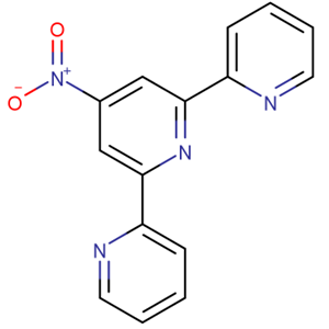 4-硝基-2,2:6,2-三联吡啶;外观:黄棕色粉末;可提供大数量，按需分装！