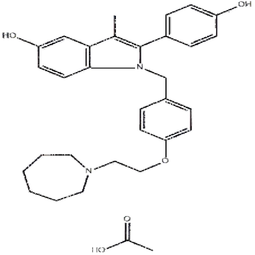 醋酸巴多昔芬,Bazedoxifene Acetate