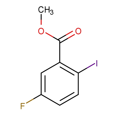 2-碘-5-氟苯甲酸甲酯,Methyl 5-fluoro-2-iodobenzoate