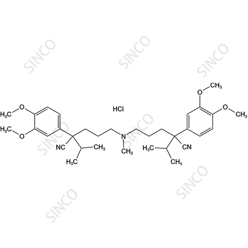 维拉帕米EP杂质N盐酸盐,Verapamil EP Impurity N HCl