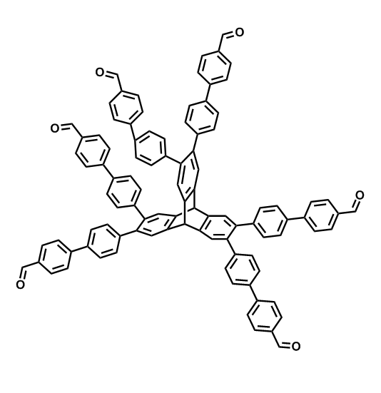 9,10-二氢-9,10-[1,2]苯蒽-2,3,6,7,14,15-己基)六([1,1'-联苯]-4-甲醛,9,10-dihydro-9,10-[1,2]benzenoanthracene-2,3,6,7,14,15-hexayl)hexakis([1,1'-biphenyl]-4-carbaldehyde