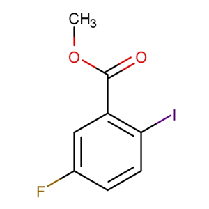 2-碘-5-氟苯甲酸甲酯；1202897-48-0；Methyl 5-fluoro-2-iodobenzoate