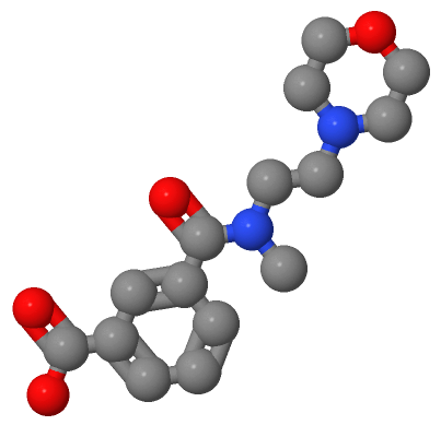 3-(甲基(2-吗啉乙基)酰胺苯甲酸,3-(methyl(2-morpholinoethyl)carbamoyl)benzoic acid