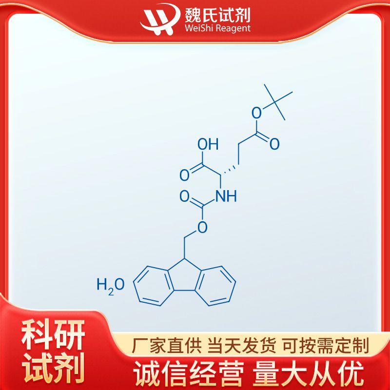 N-芴甲氧羰基-L-谷氨酸 GAMMA-叔丁酯一水物,FMOC-GLU(OTBU)-OH H2O