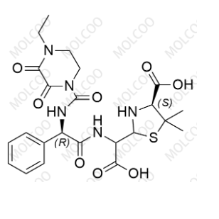 哌拉西林EP杂质B（非对映异构体混合物）,Piperacillin EP Impurity B(Mixture of Diastereomers)
