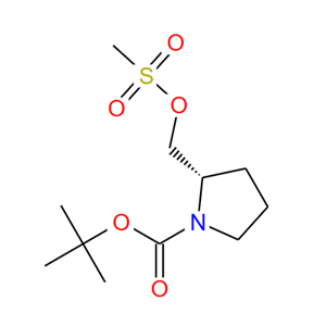 (S)-2-(((甲基磺酰基)氧基)甲基)吡咯烷-1-羧酸叔丁酯,tert-butyl(2S)-2-{[(methylsulfonyl)oxy]methyl}-pyrrolidine-1-carboxylate