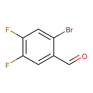 2-溴-4,5-二氟苯甲醛；476620-54-9；2-Bromo-4,5-difluorobenzaldehyde