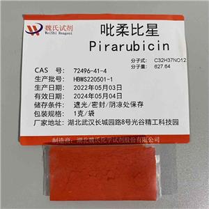 盐酸吡柔比星,Pirarubicin Hydrochloride