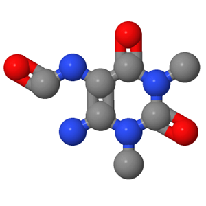 7597-60-6；6-氨基-5-甲酰氨基-1,3-二甲基尿嘧啶