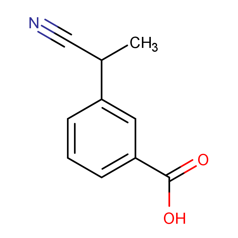 3-(1-氰乙基)苯甲酸,m-(1-Cyanoethyl)benzoic acid