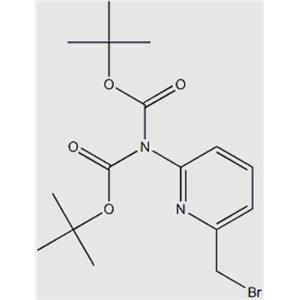 N-[6-(溴甲基)-2-吡啶基]-N-叔丁氧羰基氨基甲酸叔丁酯,tert-butyl N-[6-(bromomethyl)-2-pyridyl]-N-tert-butoxycarbonyl-carbamate