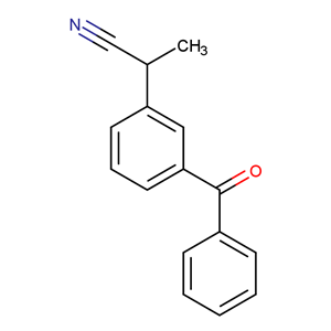 2-(3-苯甲酰基苯基)-丙腈,2-(3-Benzoylphenyl)propionitrile