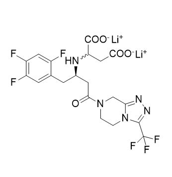 西格列汀杂质16,Lithium ((R)-4-oxo-4-(3-(trifluoromethyl)-5,6-dihydro-[1,2,4]triazolo [4,3-a]pyrazin-7(8H)-yl)-1-(2,4,5-trifluorophenyl)butan-2-yl)aspartate