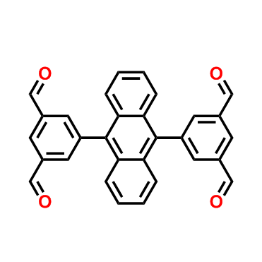 5,5'-(蒽-9,10-二基)二間苯二甲醛,5,5'-(Anthracene-9,10-diyl)diisophthalaldehyde