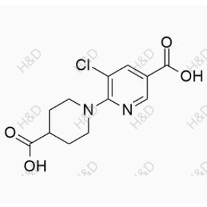 阿伐曲泊帕杂质2,6-(4-carboxypiperidin-1-yl)-5-chloronicotinic acid