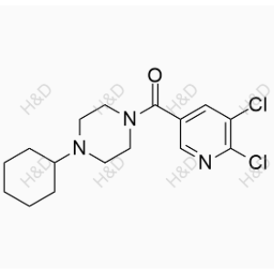 阿伐曲泊帕杂质10,(4-cyclohexylpiperazin-1-yl)(5,6-dichloropyridin-3-yl)methanone