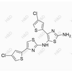 阿伐曲泊帕杂质13,4-(4-chlorothiophen-2-yl)-N5-(4-(4-chlorothiophen-2-yl)thiazol-2-yl)thiazole-2,5-diamine