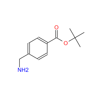 叔丁基-4 - 氨基甲基 -苯甲酸酯,tert-butyl 4-(aMinoMethyl)benzoate