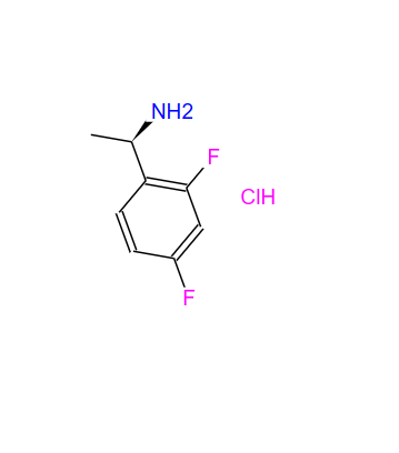 (R)-1-(2,4-二氟苯基)乙胺盐酸盐,Benzenemethanamine, 2,4-difluoro-.alpha.-methyl-, hydrochloride (1:1), (.alpha.R)-