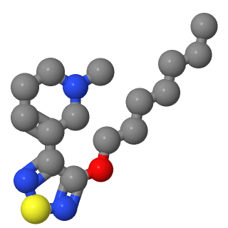 咕诺美林杂质6,Pyridine, 3-[4-(heptyloxy)-1,2,5-thiadiazol-3-yl]-1,2,5,6-tetrahydro-1-methyl-