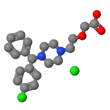 (S)-西替利嗪二盐酸盐,(S)-2-(2-(4-((4-Chlorophenyl)(phenyl)methyl)piperazin-1-yl)ethoxy) acetic acid, hydrochloride (1:2)