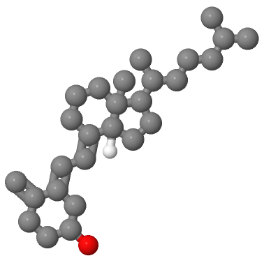 维生素D3杂质,(1S,3E)-3-[(2E)-2-[(1R,3aS,7aR)-7a-methyl-1-[(2R)-6-methylheptan-2-yl]-2,3,3a,5,6,7-hexahydro-1H-inden-4-ylidene]ethylidene]-4-methylidenecyclohexan-1-ol