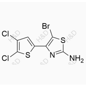 阿伐曲泊帕杂质49,5-bromo-4-(4,5-dichlorothiophen-2-yl)thiazol-2-amine