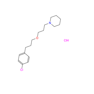 903576-44-3；盐酸替洛利生；1-[3-[3-(4-Chlorophenyl)propoxy]propyl]-piperidinehydrochloride