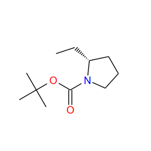 876617-06-0?;R-N-BOC-2-乙基吡咯;(R)-tert-butyl 2-ethylpyrrolidine-1-carboxylate