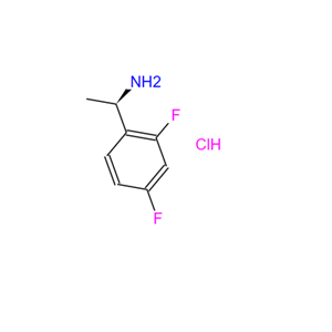 (R)-1-(2,4-二氟苯基)乙胺盐酸盐,Benzenemethanamine, 2,4-difluoro-.alpha.-methyl-, hydrochloride (1:1), (.alpha.R)-