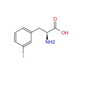 20846-39-3;L-3-碘苯丙氨酸;(S)-2-AMino-3-(3-iodophenyl)propanoic acid