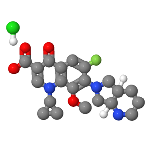 莫西沙星消旋体,3-Quinolinecarboxylic acid, 1-cyclopropyl-6-fluoro-1,4-dihydro-8-Methoxy-7-[(4aR,7aR)-octahydro-6H-pyrrolo[3,4-b]pyridin-6-yl]-4-oxo-, hydrochloride (1:1), rel-