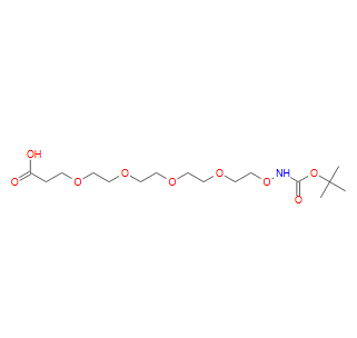 叔丁氧羰基羟胺-四聚乙二醇-丙酸,Boc-aminoxy-PEG4-acid