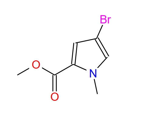 4-溴-1-甲基-1H-吡咯-2-羧酸甲酯,METHYL 4-BROMO-1-METHYL-1H-PYRROLE-2-CARBOXYLATE