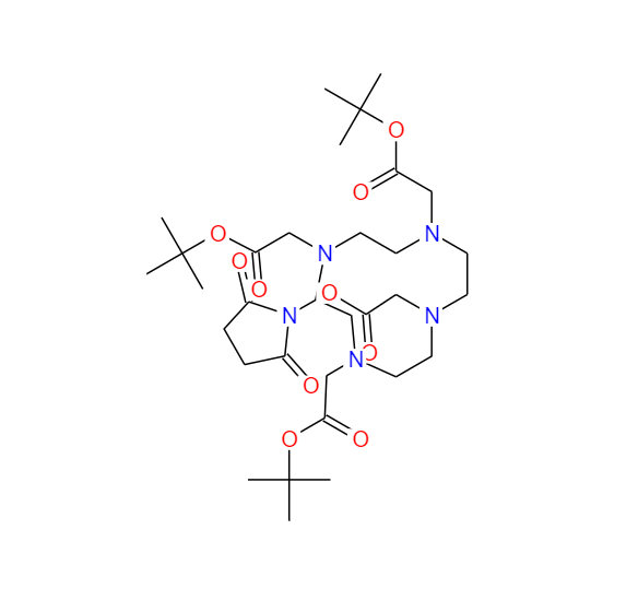 DOTA-三叔丁酯-琥珀酰亞胺酯,DOTA-mono-NHS tris(t-Bu ester)