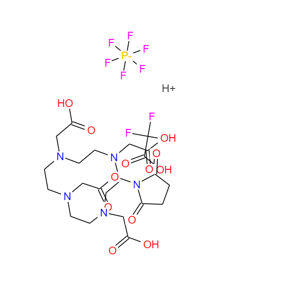 DOTA-NHS-酯 六氟磷酸盐 TFA 盐,DOTA-NHS-ester Hexafluorophosphate TFA Salt (Technical Grade)