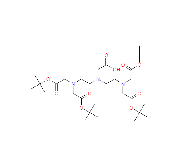 6-(羧基甲基)-3,9-双[2-(1,1-二甲基乙氧基)-2-氧代乙基]-13,13-二甲基-11-氧代-12-氧杂-3,6,9-三氮杂十四烷酸 1-叔丁酯,DTPA-tetra (t-Bu ester)(B-365)