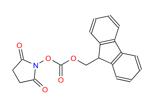 9-芴甲基-N-琥珀酰亚胺基碳酸酯,N-(9-Fluorenylmethoxycarbonyloxy)succinimide