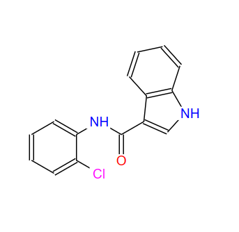 N-(2-氯苯基)-1H-吲哚-3-羧酰胺,1H-Indole-3-carboxaMide, N-(2-chlorophenyl)-