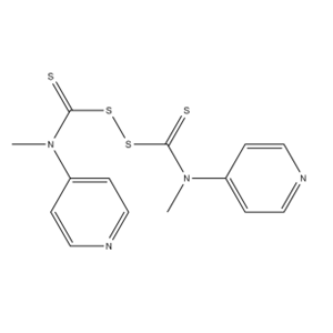 雙[甲基-(4-吡啶基)硫代氨甲酰]二硫化物,N,N′-Dimethyl N,N′-di(4-pyridinyl)thiuram disulfide