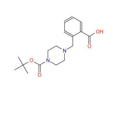 1-BOC-4-(2-羧基芐基)哌嗪,2-(4-N-Boc-Piperazin-1-yl)methylbenzoic acid