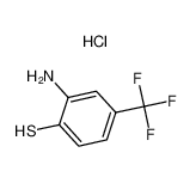2-氨基-4-(三氟甲基)苯硫醇 盐酸盐,3-AMINO-4-MERCAPTOBENZOTRIFLUORIDE HYDROCHLORIDE