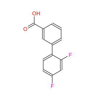 2',4'-二氟-3-聯(lián)苯甲酸,3-(2,4-Difluorophenyl)benzoic acid