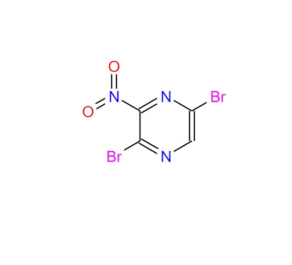 2,5-二溴-3-硝基吡嗪,2,5-Dibromo-3-nitropyrazine