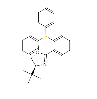 (S)-4-叔丁基-2-[2-(二苯基膦基)苯基]-2-噁唑啉,(4S)-tert-Butyl-2-[2-(diphenylphosphino)phenyl]-4,5-dihydrooxazole