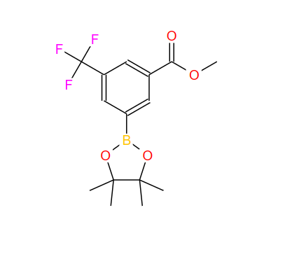 3-(甲氧基羰基)-5-三氟甲基苯硼酸频那醇酯,Methyl3-(4,4,5,5-tetramethyl-1,3,2-dioxaborolan-2-yl)-5-(trifluoromethyl)benzoate